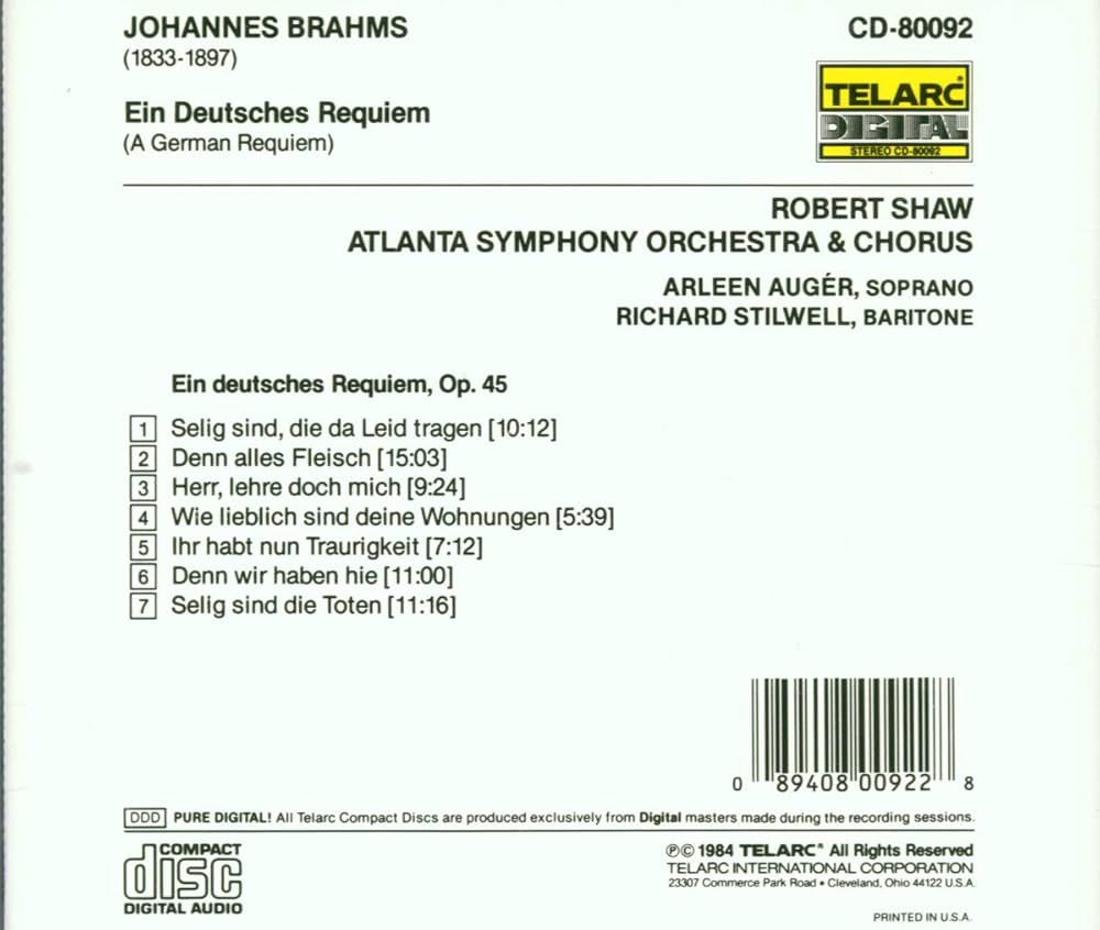 (未使用･未開封品)　Brahms: Ein Deutsches Requiem / [DVD] df5ndr3 Brahms: Ein Deutsches Requiem (A German Requiem) - Amazon
